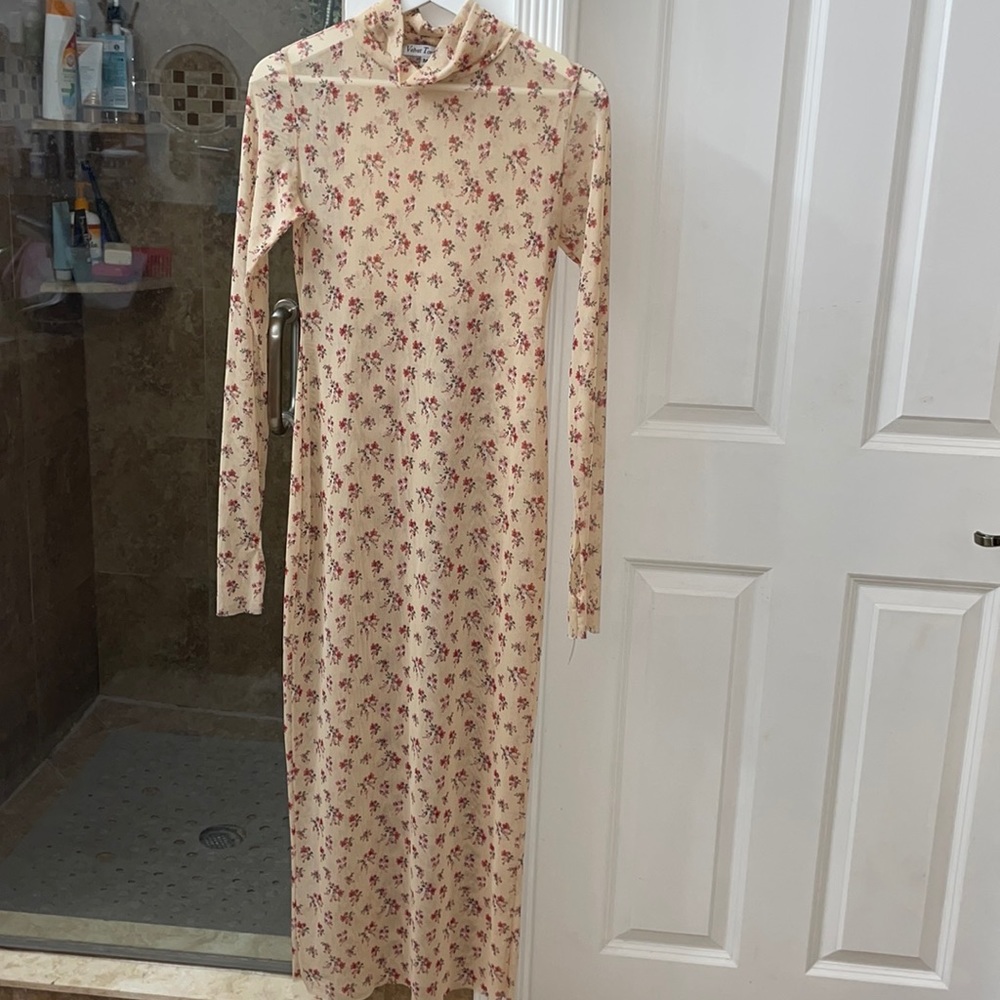 Turtleneck Maxi dress